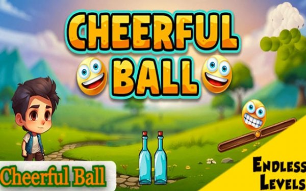 Cheerful Ball Physics Puzzle