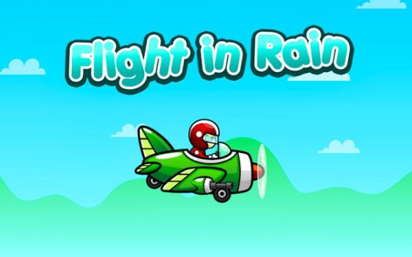 Flight in Rain - Arcade Flyer Online Game