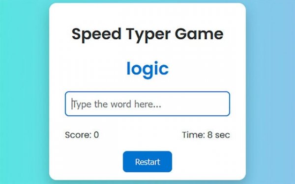 Speed Typer Challenge Online Game