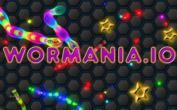 Wormania.io - Neon Snake Arcade Online Game