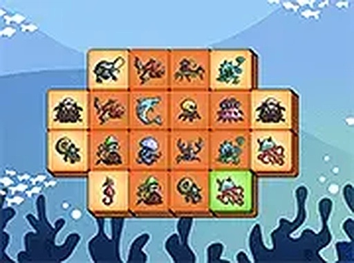 Ocean Friends Mahjong Puzzle
