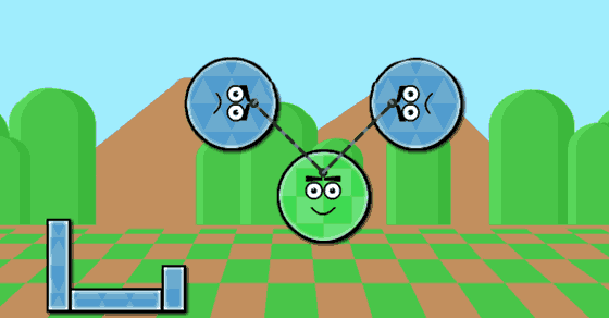 Purple Invaders Gravity Puzzle