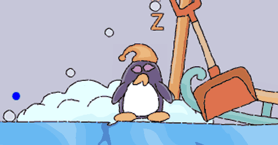 Sleepy Penguin Puzzle Game