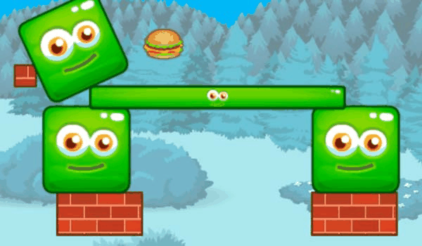 Feed the Figures 2 - Hamburger Puzzle Game