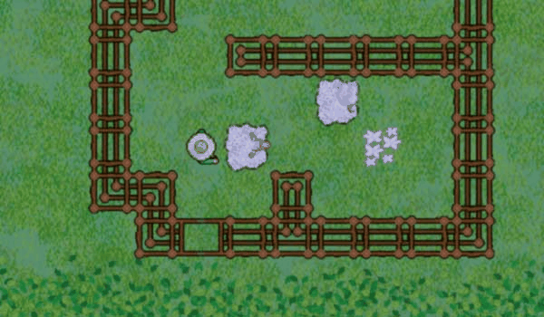 Flockoban Logic Puzzle Game