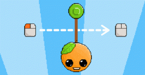 Orange Gravity Puzzle Game