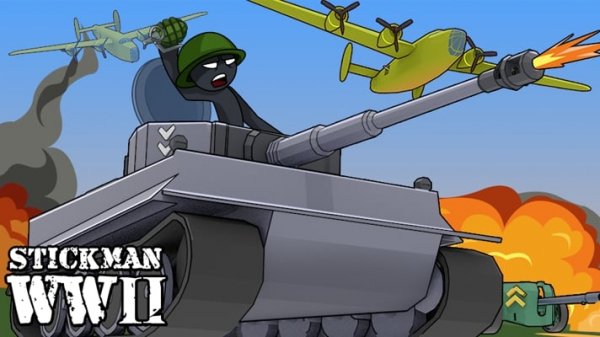 Stickman World War Strategy Game