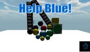 Help Blue! Escape Puzzle Game